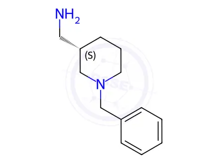 Chemical structure of [(3S)-1-benzyl-3-piperidyl]methanamine