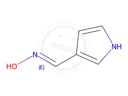 Chemical structure of 1H-PYRROLE-3-CARBOXALDEHYDE,OXIME