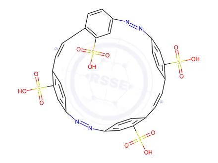 Chemical structure of Benzenesulfonic acid, 2-methyl-5-nitro-, alk. cond. products, reduced