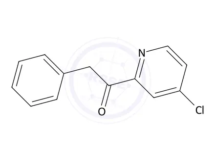 Chemical structure of 1-(4-Chloro-2-pyridinyl)-2-phenyl-ethanone