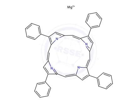 Chemical structure of Porphine Impurity 49
