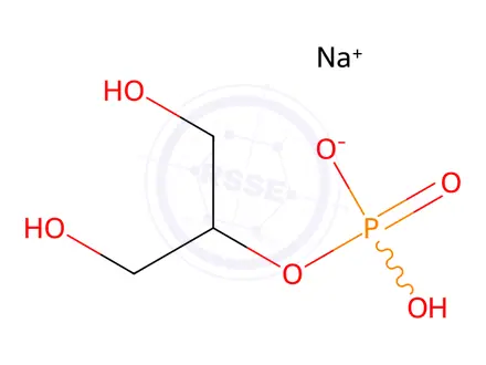 Chemical structure of Glycerol Impurity 49 Sodium Salt (β-Glycerophosphate Sodium)