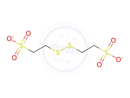Chemical structure of Mesna EP Impurity D Disodium