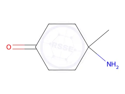 Chemical structure of 4-Amino-4-methylcyclohexan-1-one