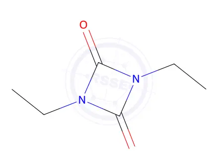 Chemical structure of 1,3-Diethyl-1,3-diazetidine-2,4-dione