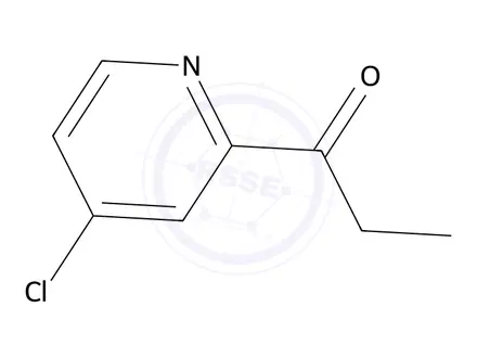 Chemical structure of 1-(4-Chloropyridin-2-yl)propan-1-one