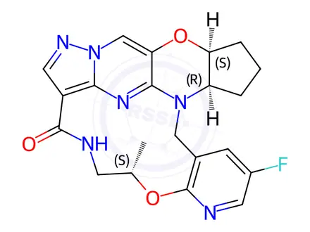 Chemical structure of Enbezotinib