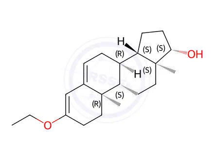 Chemical structure of 3-Ethoxyandrosta-3,5-dien-17β-ol