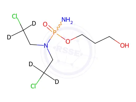 Chemical structure of Alcophosphamide-d4