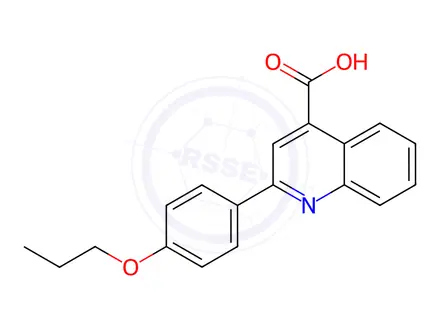 Chemical structure of 2-(4-Propoxyphenyl)quinoline-4-carboxylic acid