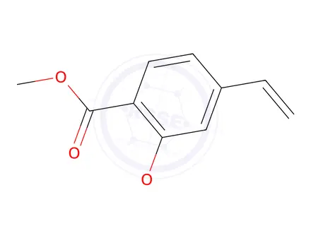 Chemical structure of Methyl 2-methoxy-4-vinylbenzoate