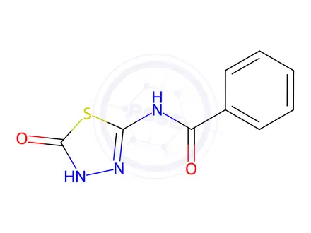 Chemical structure of N-(5-Oxo-4,5-dihydro-1,3,4-thiadiazol-2-yl)benzamide