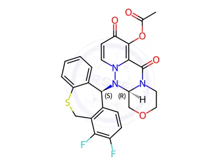 Chemical structure of Baloxavir Impurity 287