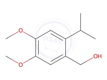Chemical structure of (2-isopropyl-4,5-dimethoxyphenyl) methanol