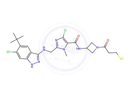 Chemical structure of Capromorelin Impurity 80