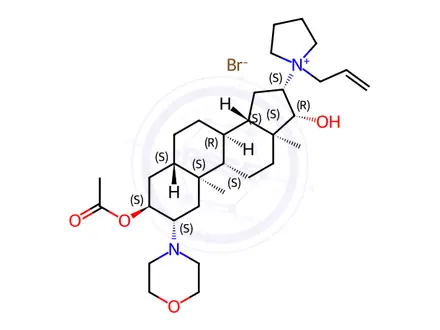 Chemical structure of Rocuronium Bromide EP Impurity D