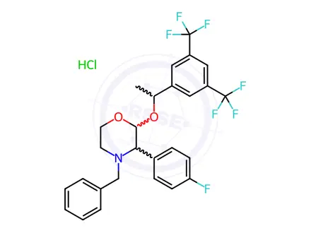 Chemical structure of Aprepitant Impurity 27