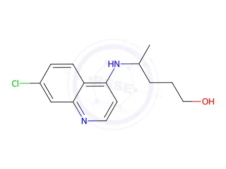 Chemical structure of Hydroxychloroquine EP Impurity E