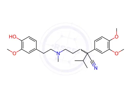 Chemical structure of Verapamil Impurity 23