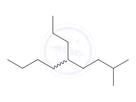 Chemical structure of 2-methyl-5-propylnonane