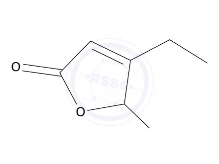 Chemical structure of 4-Ethyl-5-hydroxy-2,5-dihydrofuran-2-one