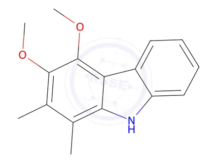 Chemical structure of Carbazomycin A