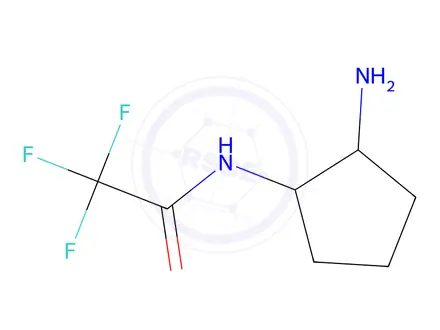 Chemical structure of n-(2-Aminocyclopentyl)-2,2,2-trifluoroacetamide