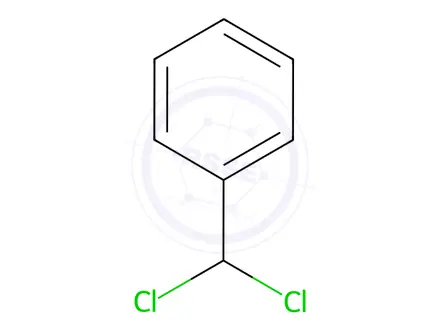 Chemical structure of α,α-Dichlorotoluene in methanol