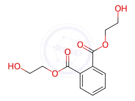 Chemical structure of Bis(2-hydroxyethyl) Phthalate
