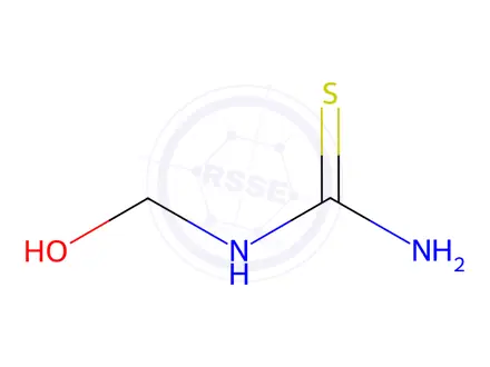 Chemical structure of (Hydroxymethyl)thiourea