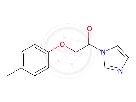 Chemical structure of 1-(1H-Imidazol-1-yl)-2-(p-tolyloxy)ethan-1-one