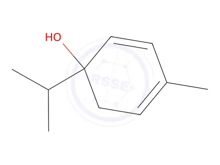 Chemical structure of 2,4-Cyclohexadien-1-ol,4-methyl-1-(1-methylethyl)-(9CI)