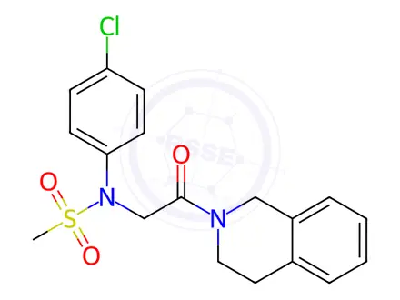 Chemical structure of WAY-297344