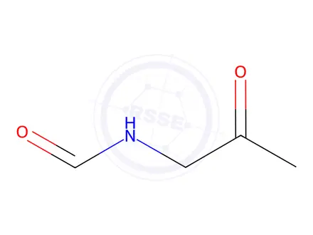 Chemical structure of N-(2-oxopropyl)formamide