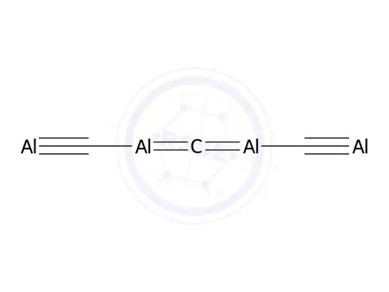 Chemical structure of Aluminum carbide