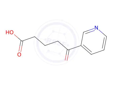 Chemical structure of 5-Oxo-5-(pyridin-3-yl)pentanoic acid
