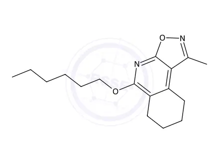 Chemical structure of 5-(Hexyloxy)-1-methyl-6,7,8,9-tetrahydroisoxazolo[5,4-c]isoquinoline