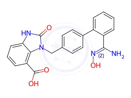 Chemical structure of Azilsartan Impurity 1072