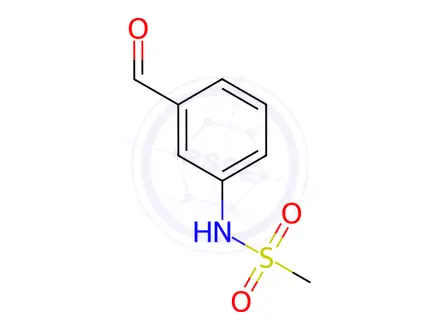Chemical structure of N-(3-Formylphenyl)methanesulfonamide