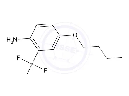 Chemical structure of 4-Butoxy-2-(trifluoromethyl)aniline