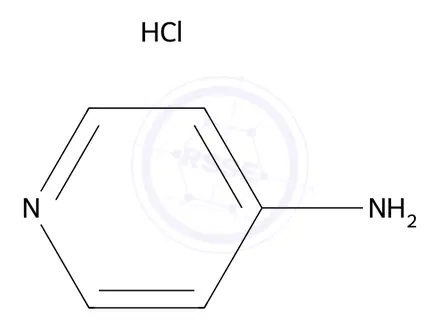 Chemical structure of 4-Aminopyridine hydrochloride