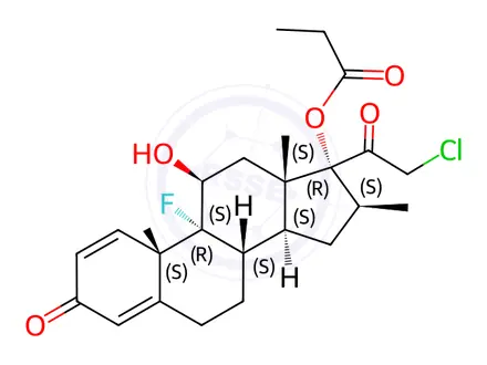Chemical structure of Clobetasol Propionate
