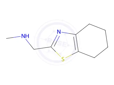 Chemical structure of methyl(4,5,6,7-tetrahydro-1,3-benzothiazol-2-ylmethyl)amine