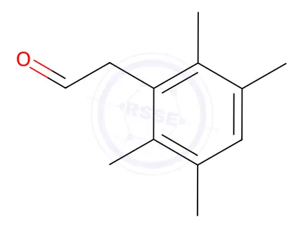 Chemical structure of 2-(2,3,5,6-Tetramethylphenyl)acetaldehyde