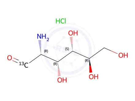 Chemical structure of Glucosamine Hydrochloride Impurity 75