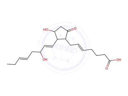 Chemical structure of Prostaglandin E3