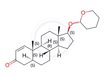 Chemical structure of Testosterone Impurity 48