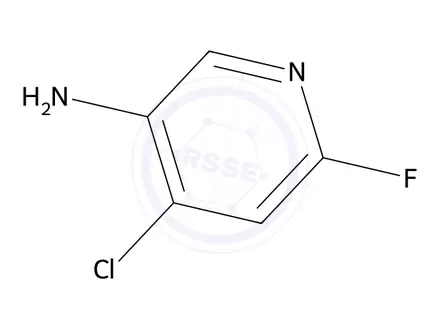 Chemical structure of 4-Chloro-6-fluoropyridin-3-amine