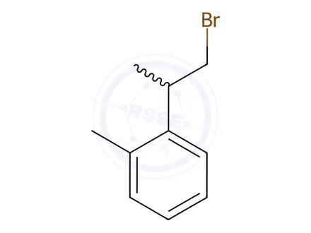 Chemical structure of 1-(1-Bromopropan-2-yl)-2-methylbenzene