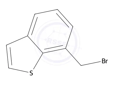 Chemical structure of 7-(bromomethyl)-1-benzothiophene